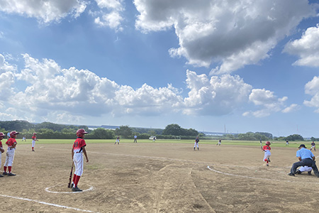 平塚市少年野球大会への協賛