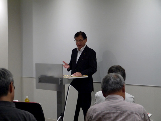 平松理事長が語る！「渋沢栄一研究会～松伯塾～第1回セミナー」を開催しました