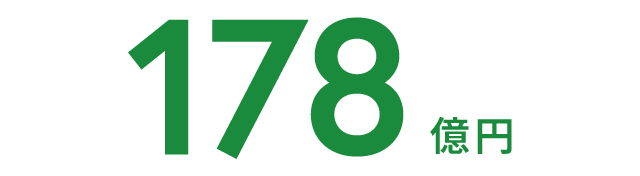 178億円