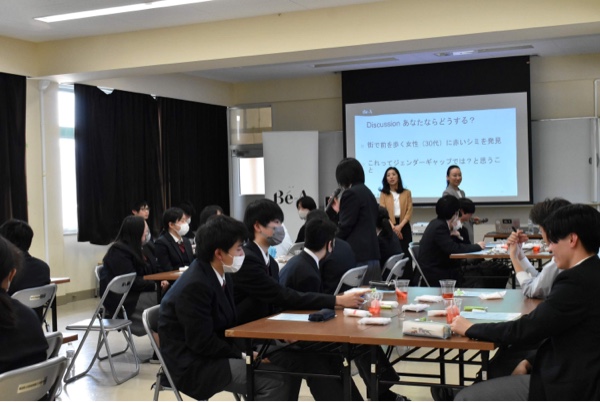 川俣町との地域創生コラボ事業「生理についてのワークショップin川俣高校」が開催されました。