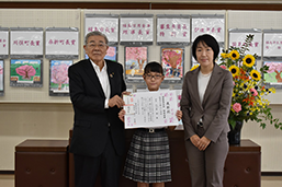 第10回ふくしん「東北・夢の桜街道」児童絵画コンクール表彰式及び作品展示について