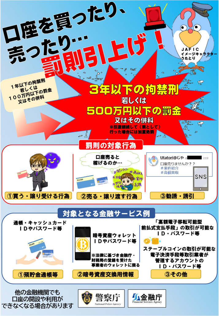 ダメ!!送金犯罪