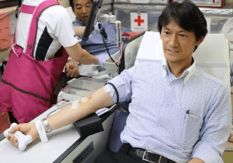 献血活動の様子