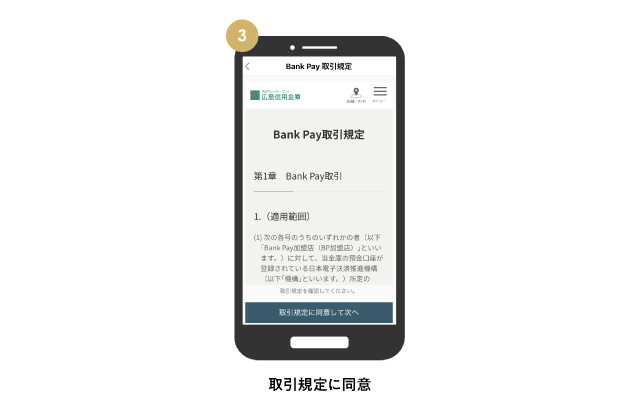 取引規定に同意