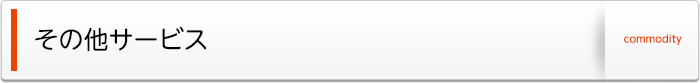 その他サービス