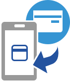 通帳アプリのイラスト