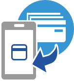 通帳アプリのイラスト