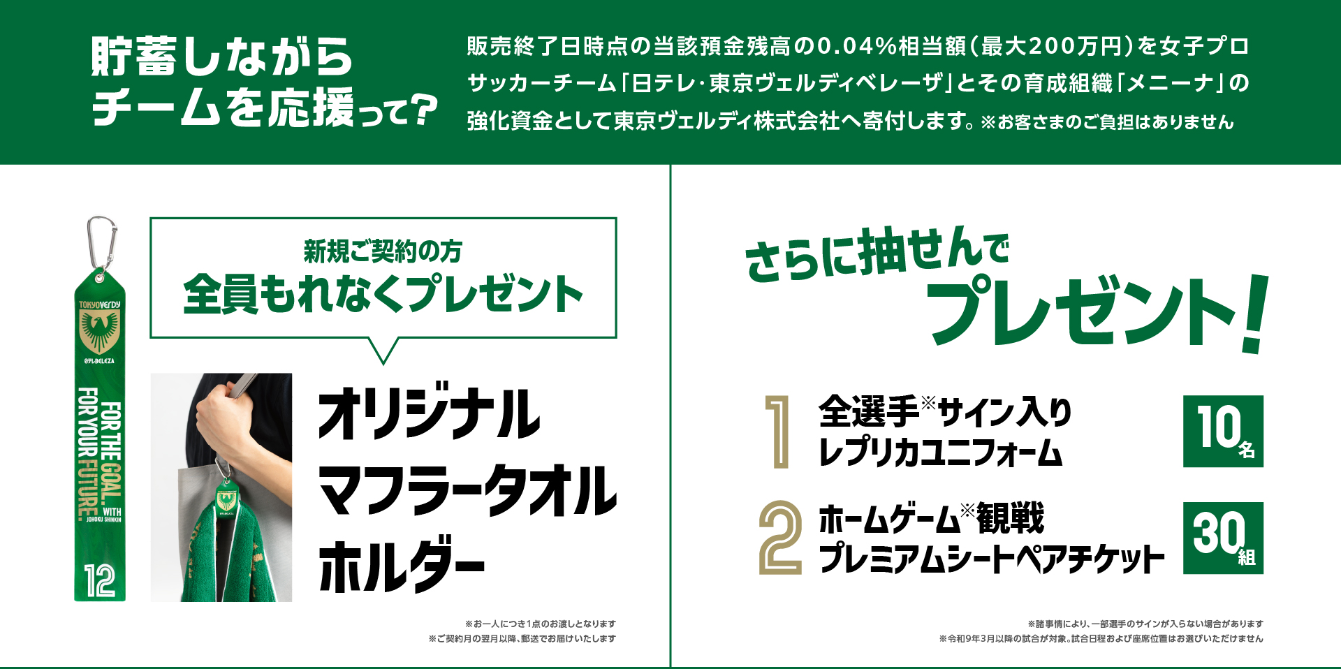 ベレーザサポーター定期預金2026
