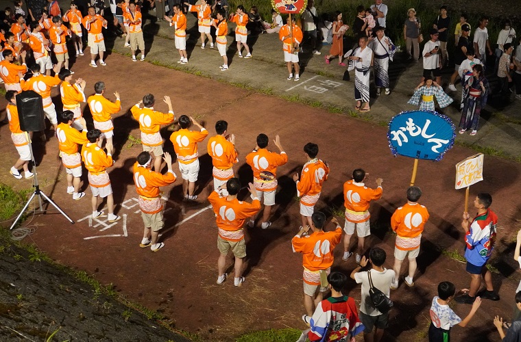 越後加茂川夏祭り