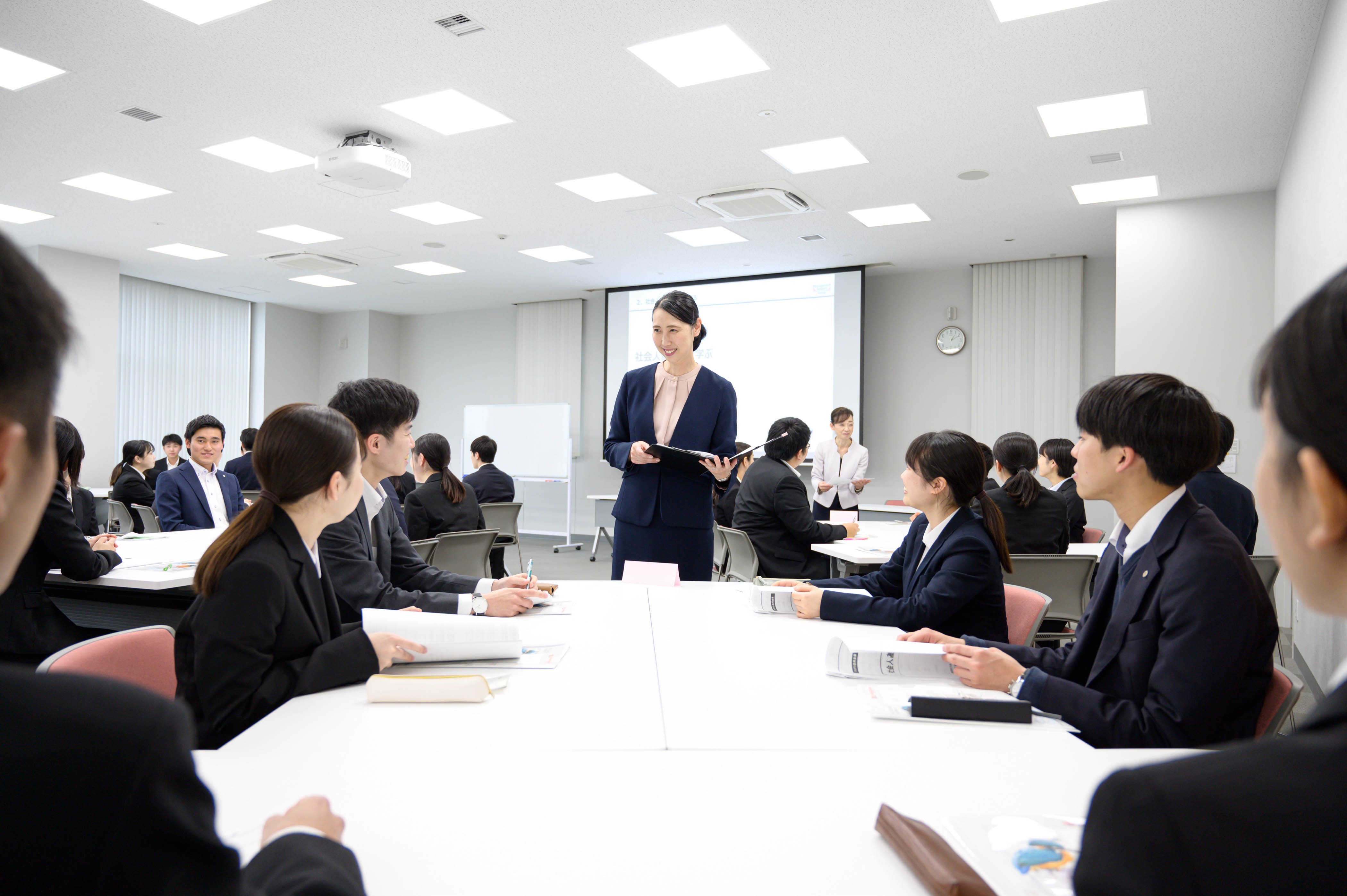 新入職員研修の様子の画像