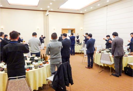 交流会の様子