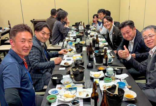 懇親会
