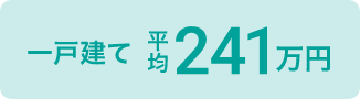 一戸建て 平均241万円