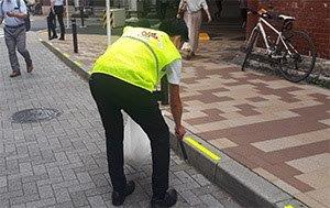 「神田駅前清掃ボランティア活動」