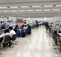 「埼玉県合同企業面接会」開催の写真