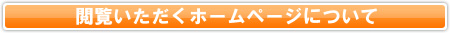 閲覧いただくホームページについて