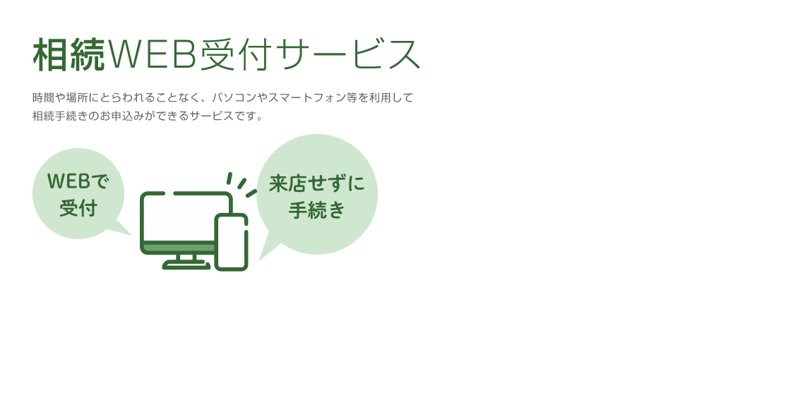 相続WEB受付サービス