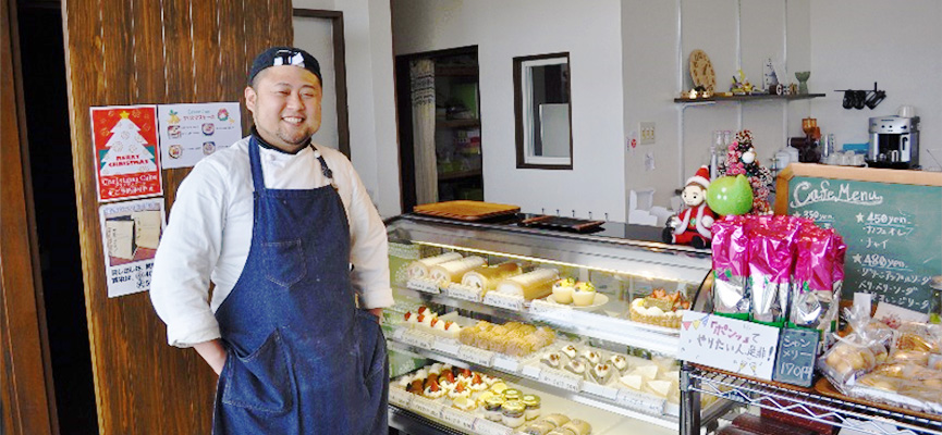 ケーキカフェ店「Green one（グリーンワン）」楠雅美さん