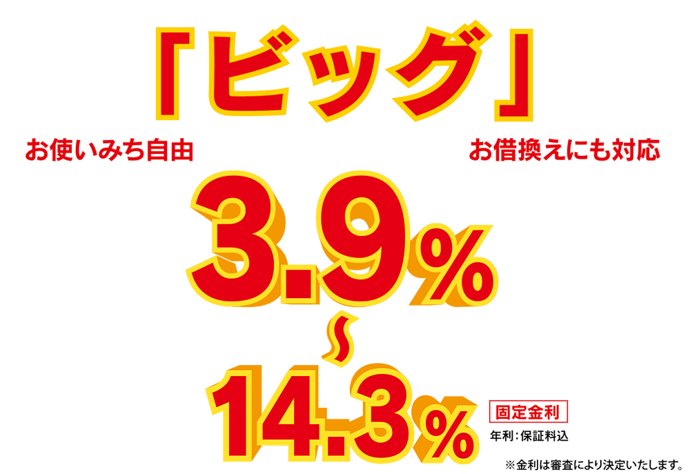 フリーローン「ビッグ」