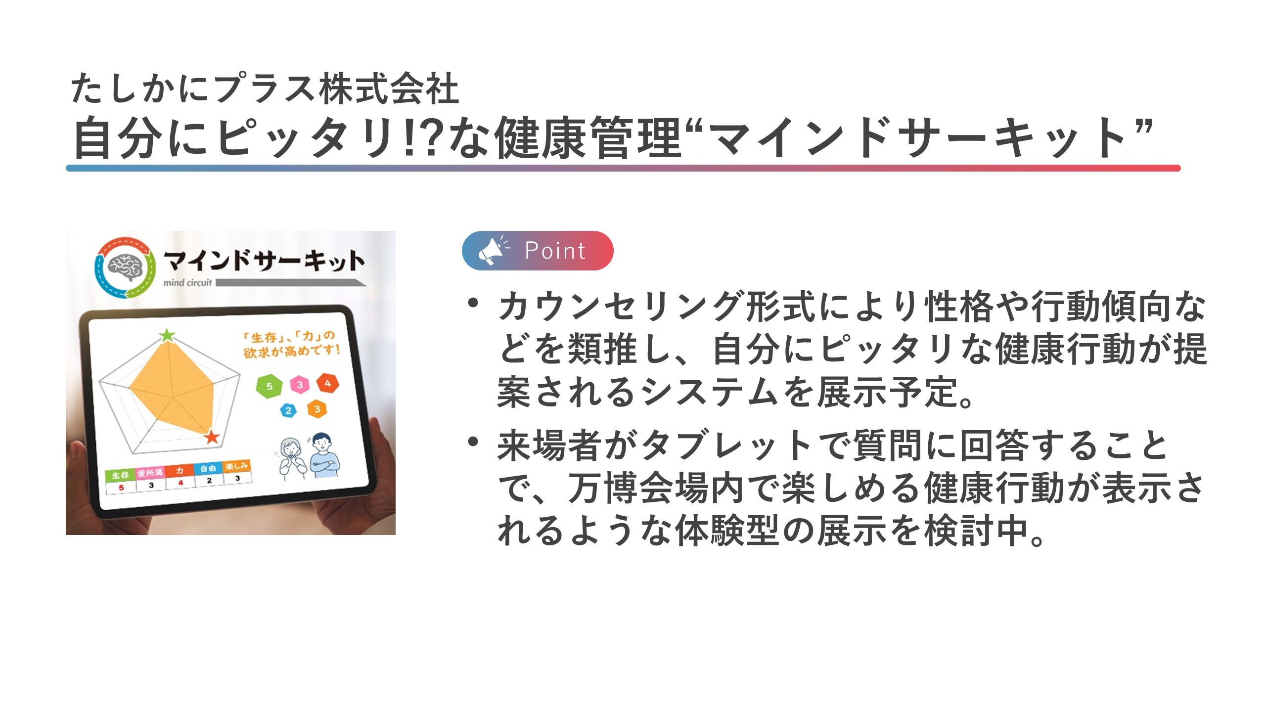 たしかにプラス株式会社