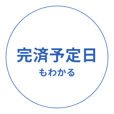 完済予定日もわかる