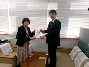 中野区社会福祉協議会へ寄付