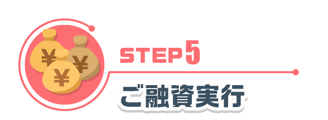 STEP5 ご融資実行