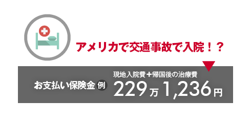 アメリカで交通事故で入院！？