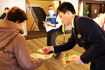 ふれあい寄席の様子