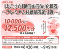 横須賀市 「地元の元気」応援券を発行