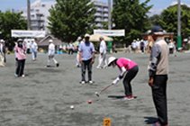 理事長杯争奪ゲートボール大会を開催