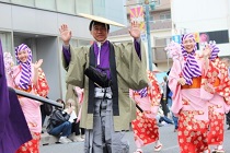 大岡越前祭の仮装行列に参加