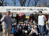 北久里浜支店職員が「桜まつり」に参加