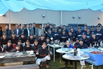飯能信用金庫野球部と懇親試合を実施しました