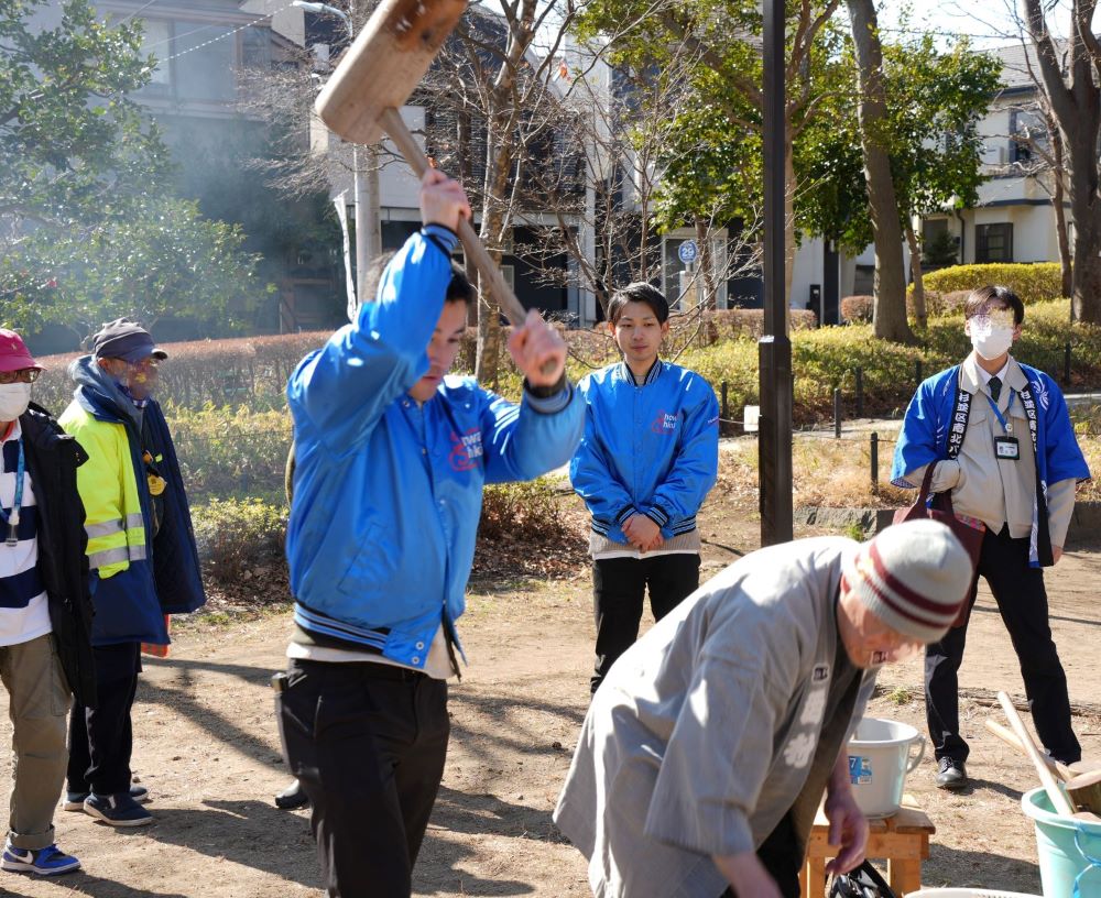 第16回上町親交会もちつき大会