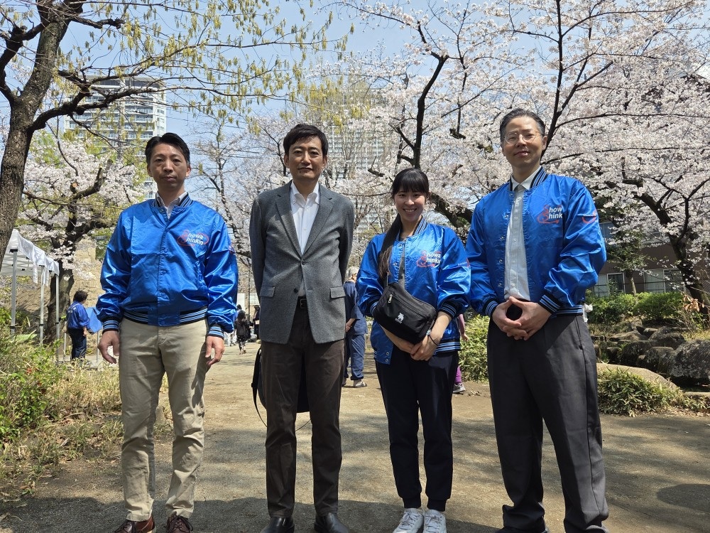 東山三丁目自治会および池尻大橋駅前商店会主催「桜まつり」