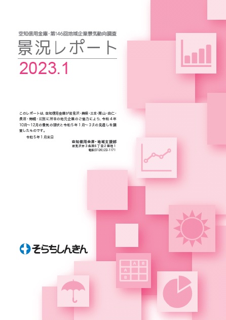 第146回地域企業景気動向調査 景況レポート表紙