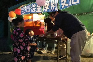 第二桜台町内会納涼盆踊り大会の様子