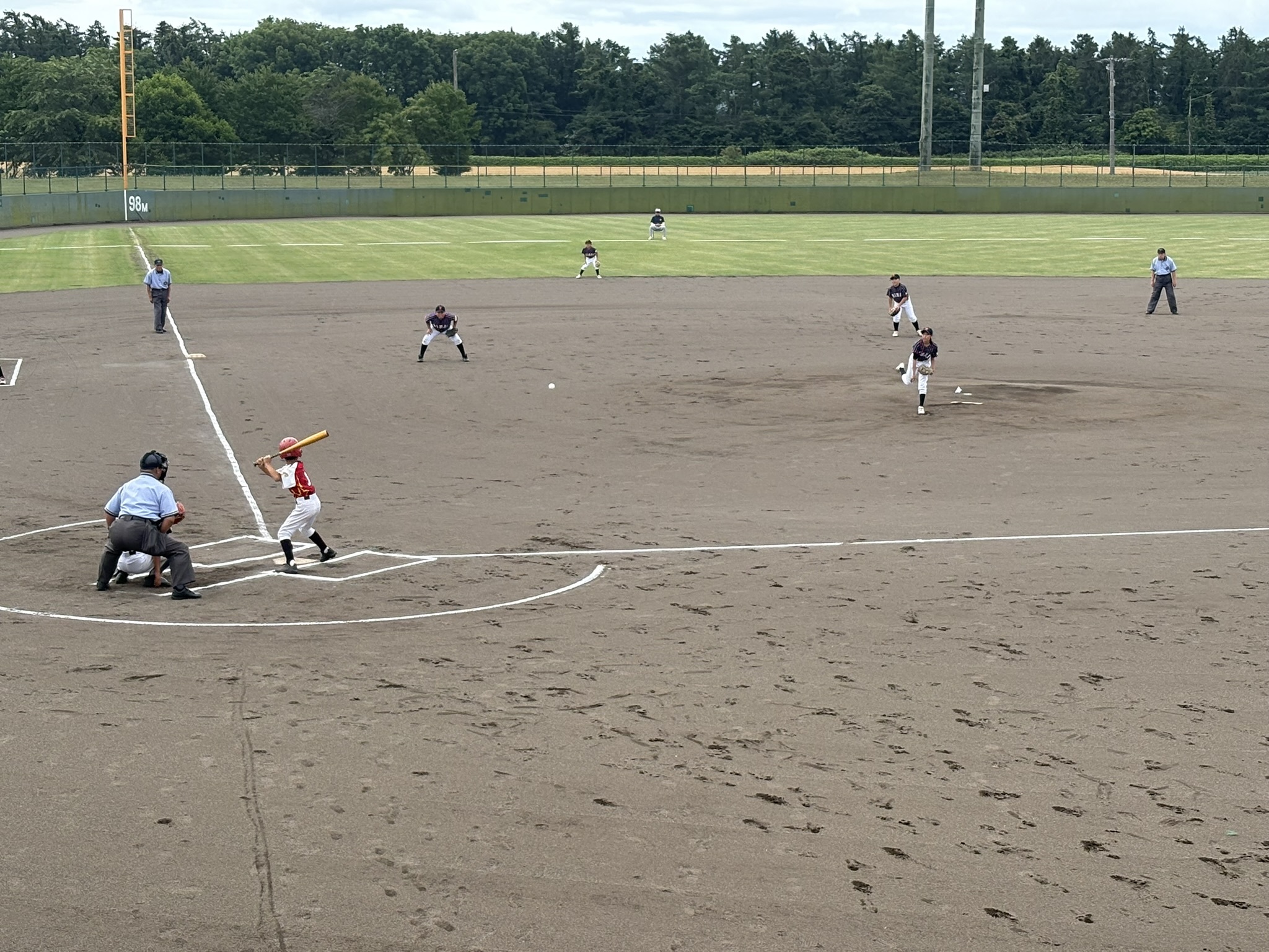 第7回空知信用金庫杯少年野球大会の様子