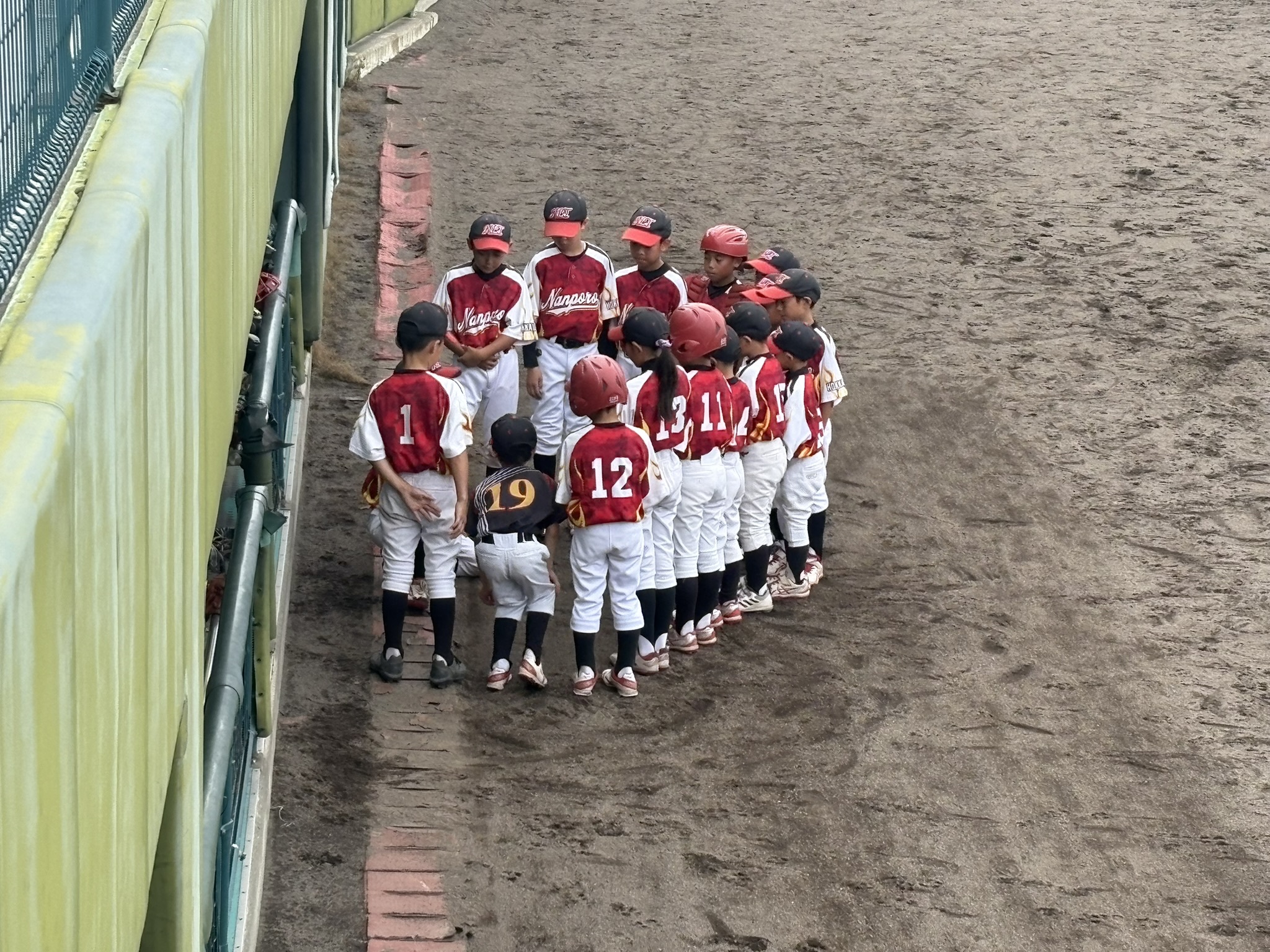 第7回空知信用金庫杯少年野球大会の様子