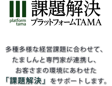 課題解決プラットフォームTAMA