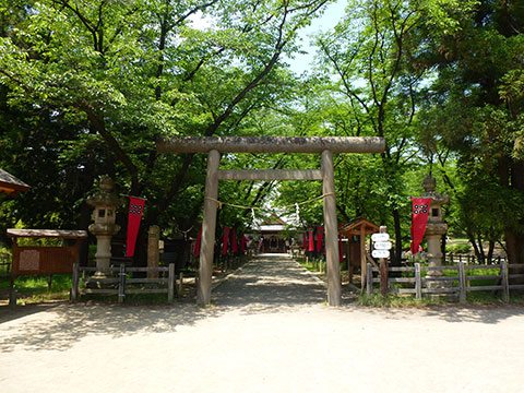 画像：上田城・真田神社