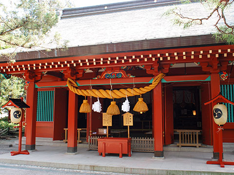 画像：生島足島神社