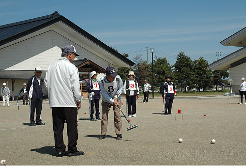 米沢信金杯ゲートボール大会